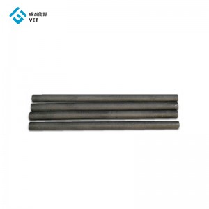 Factory Directly supply China Virgin Extruded Carbon Filled PTFE Rod for PTFE Rings Graphite Filled Teflon Round Bar for PTFE Gasket