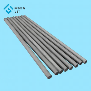 High density lubricated graphite material hydrostatic pressure purified graphite rod