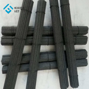 High temperature conductive graphite rod high purity lubricating graphite carbon rod