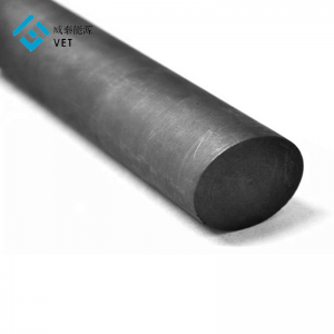 Yüksek sıcaklığa dayanıklı grafit çubuk, yüksek yoğunluklu yağlanmış grafit karbonit karbon çubuk