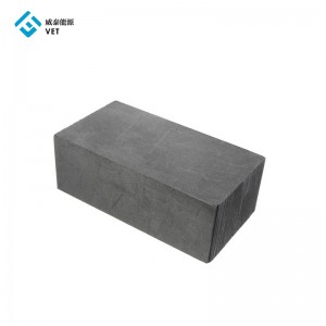 Fine structure graphite block,fine grain size column graphite block