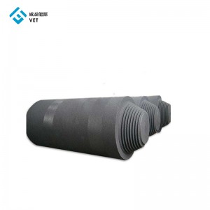Super Purchasing for China Manufacturer Supply High Quality Carbon Graphite Electrode for Arc Furnace RP HP Shp UHP 250-450