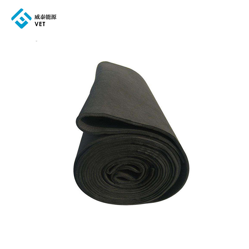 Best quality Graphite Boat - Best Price on China Thickness 5mm, 8mm, 10mm Graphite Felt for Vacuum Furnace – VET Energy