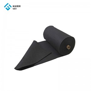 Sale graphite felt for thermal insulation