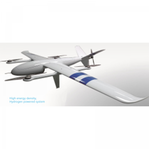 Fixed wing hydrogen-powered UAV