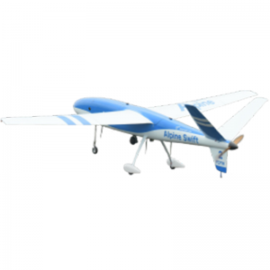 Un UAV alimentatu da l'idrogenu cù una velocità di navigazione di 57,6 km / h