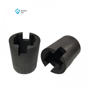 Oil pump graphite bearing custom impregnated resin graphite wear-resistant bushing