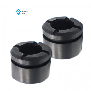 Graphite magnetic pump sliding bearing wear-resistant impregnated resin pump graphite bearing