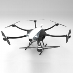 Free-flying lighting hydrogen-powered UAV