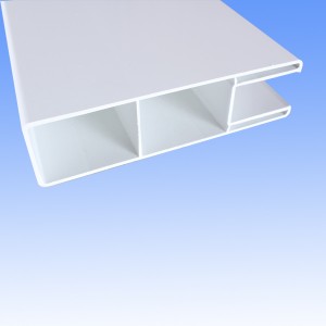 1 ½” x 5 ½” PVC Vinyl Hek Open Rail