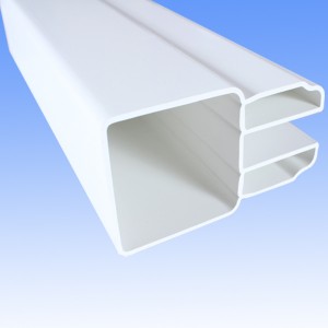 2″ x 3 ½” PVC Vinyl Fence Lattice Rail