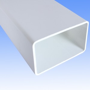 2″ x 3 ½” PVC vinylový plot s otevřenou kolejnicí