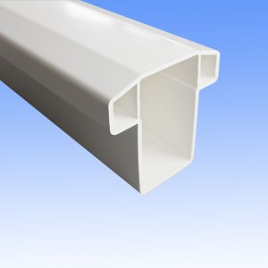 3 ½" x 3 ½" PVC Vinyl Rail T Rail