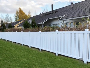 FM-408 FenceMaster PVC vinyl hekwerk voor huis, tuin, achtertuin