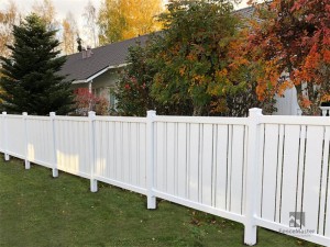 FM-408 FenceMaster PVC vinylový plot pro dům, zahradu, dvorek