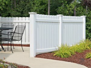 FenceMaster PVC Picket Fence FM-412 With 7/8″ x6″ Picket For Garden