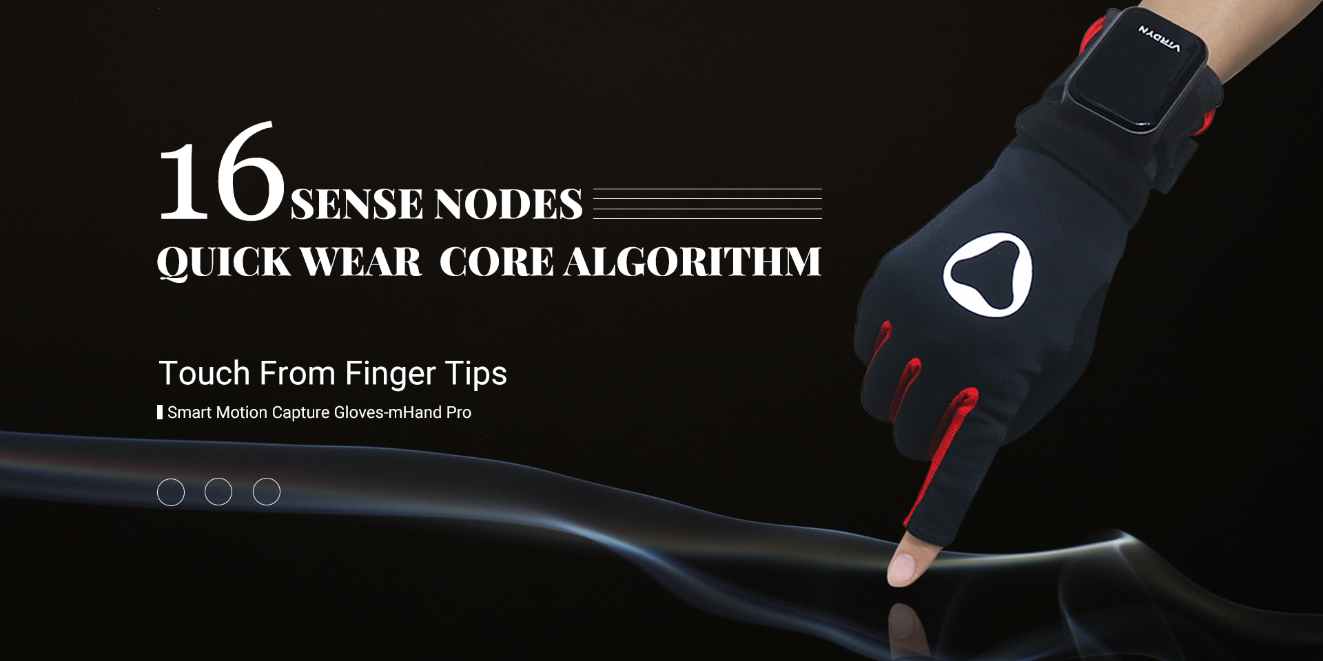 قفازات Virdyn mHand Pro الذكية لالتقاط الحركة قفاز mocap لراية تتبع اليد