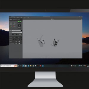 Virdyn mHand Studio Motion Capture Gloves programinės įrangos sistema, skirta mHand Pro