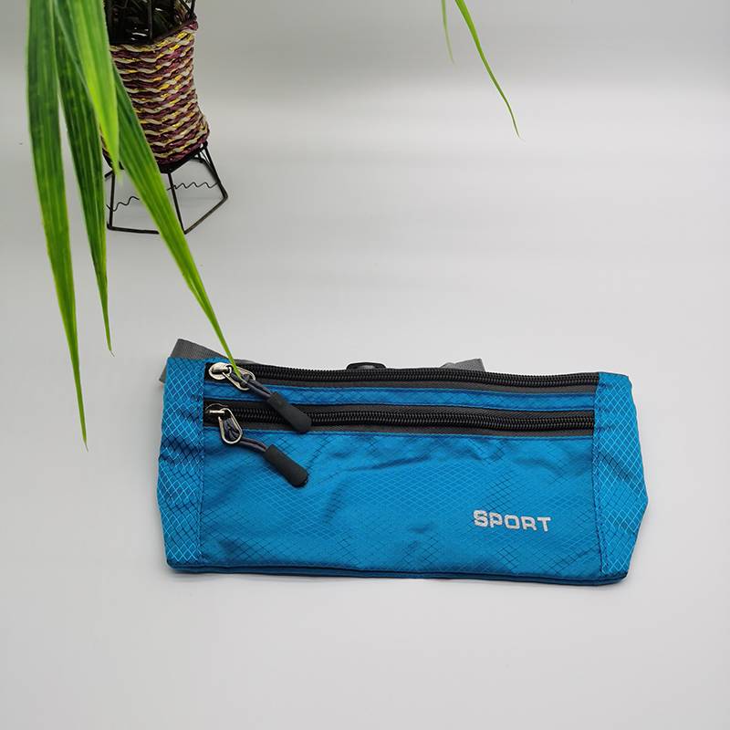 waist bag in blue color 001