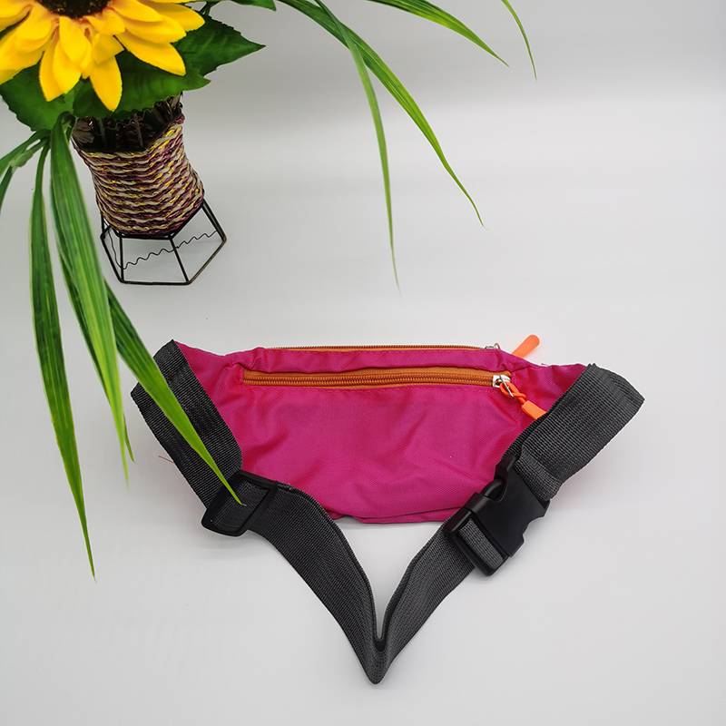 Reasonable price Waterproof Yoga Mat Bag - waist bag in pink color – Vivibetter Packaging