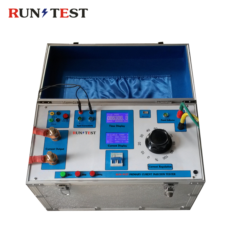 Large Current Generator 1000A Primary Current Injection Test Instrument