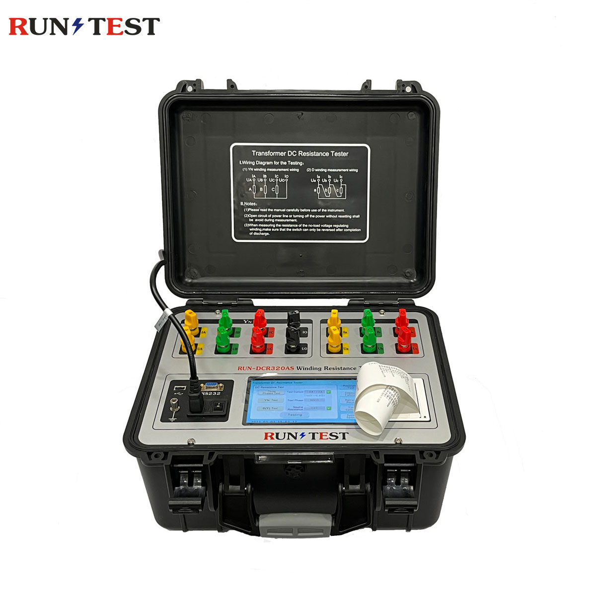 20A 3 phase transformer winding resistance tester
