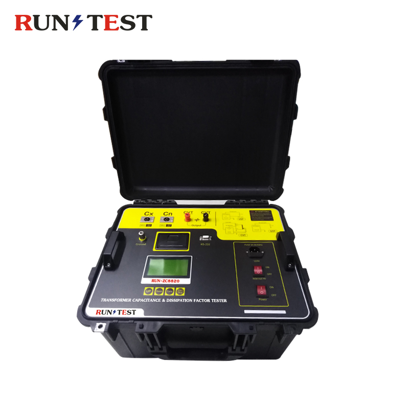 Power Transformer Tan Delta and Capacitance Dielectric Loss & Dissipation Factor Tester