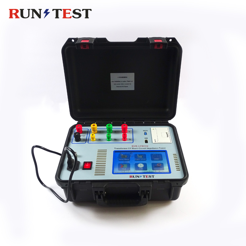 Transformer Low Voltage Short Circuit Impedance Tester/Meter