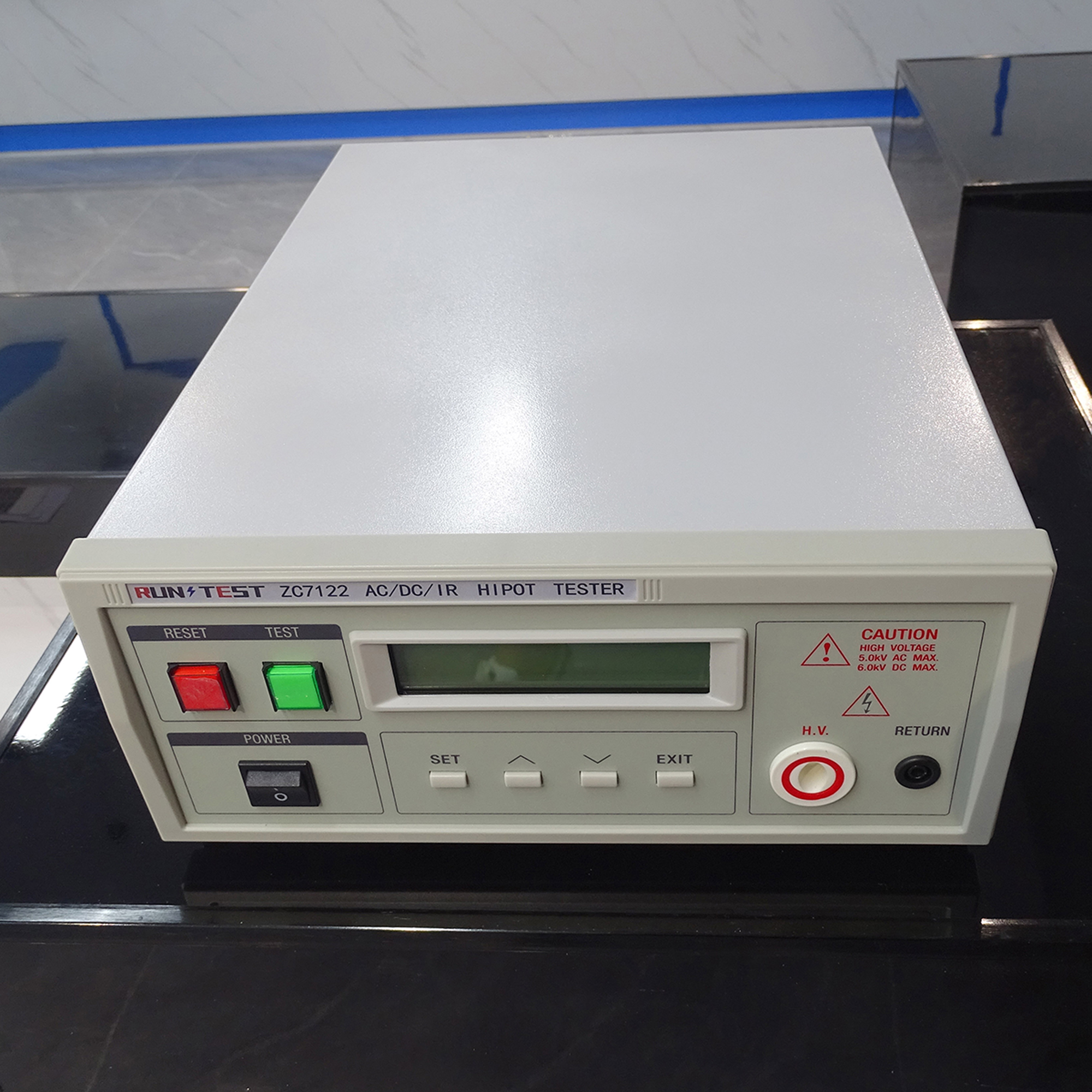 5KV AC 6KV DC Hipot Tester Insulation Resistance Tester