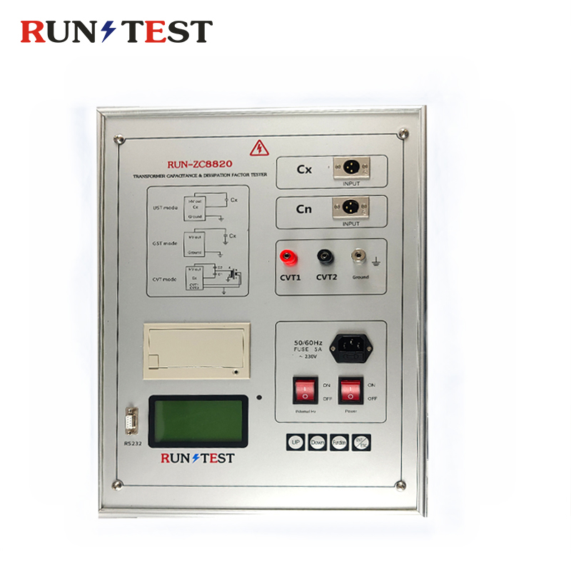 Transformer Tan Delta and Capacitance Measuring & Dissipation Factor Tester