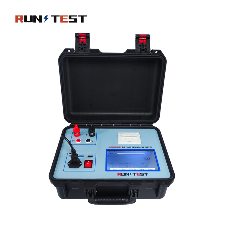 Micro-Ohm Meter Digital 100A Contact Loop Resistance Tester Featured Image