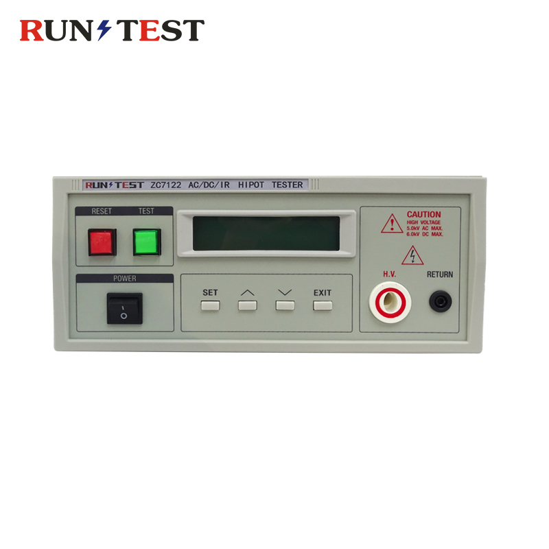 5KV AC 6KV DC Hipot Tester Insulation Resistance Tester
