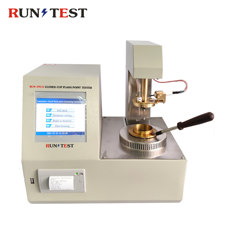 Pensky-Martens Closed Cup Flash Point Tester