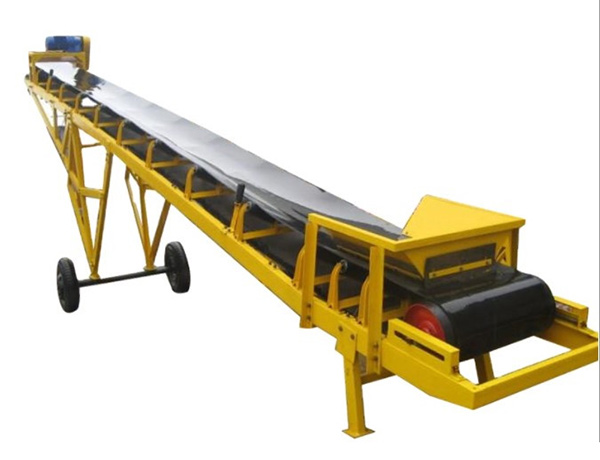Belt Conveyor for Material Transport