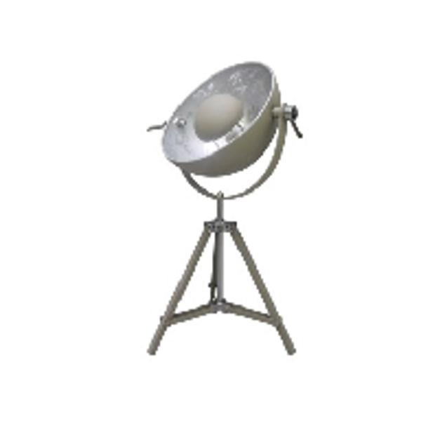 E27 grey Add silver Metal table lamp for Nordic style Featured Image