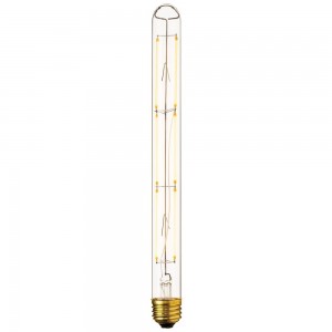 T8 T10 Long Tubular Light Bulb, Dimmable Edison Led Bulbs 6W, Medium Base E26 Led Bulb, UL Listed