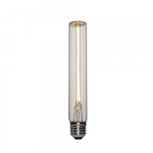 LED Clear light bulb Tubolar T30 E27 Dimmable  Flat Top