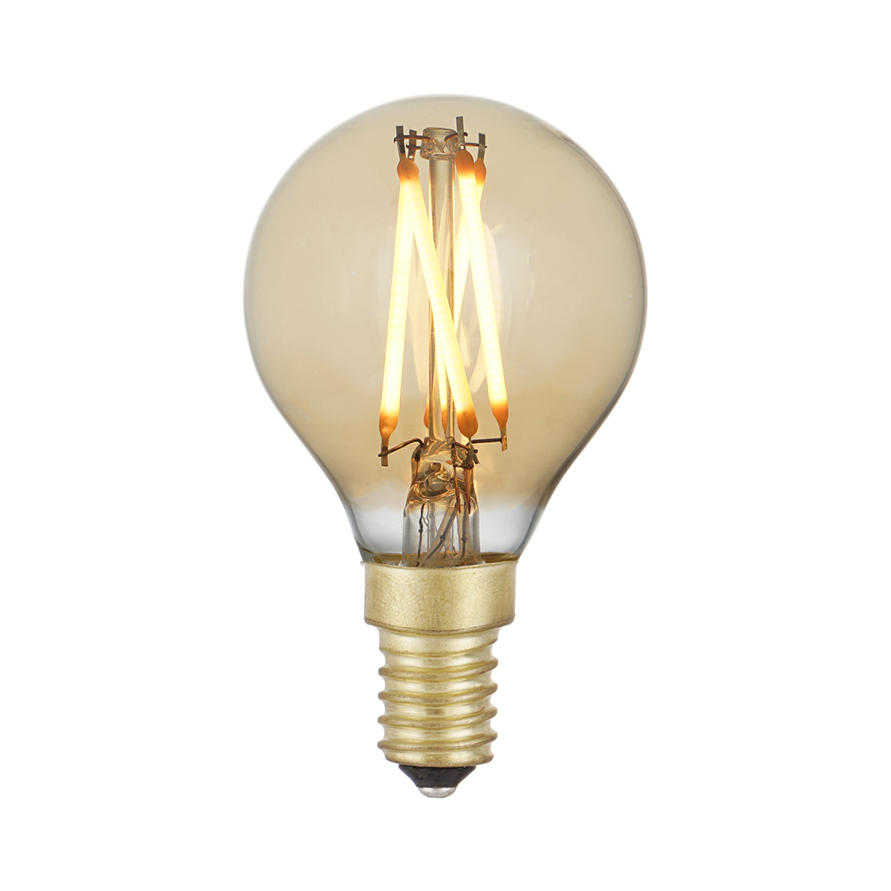 Europe style for Gx53 Led Bulbs - Filament led bulb G45 4W CRI 95 Dimmable Clear Gold E27 Ba22d  E14 Ba15d – Omita