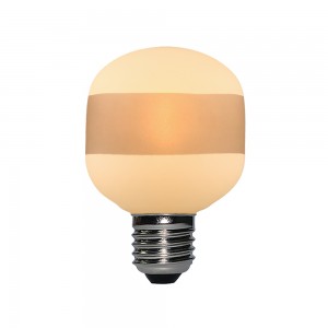 PORCELAIN G40 G150 R160 Mushroom MATTE WHITE 8W BULB  decor bulbs
