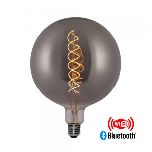 Alexa edison bulbs G200 4W led Smoky Works with Amazon Alexa With built-in WiFi bluetooth module