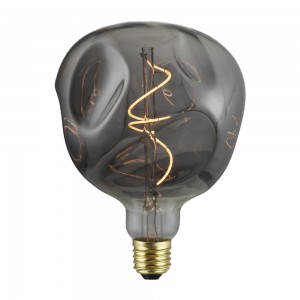 Decorative Edison bulbs alien Pumkin C100 Gold and Smoky finished filament light bulbs
