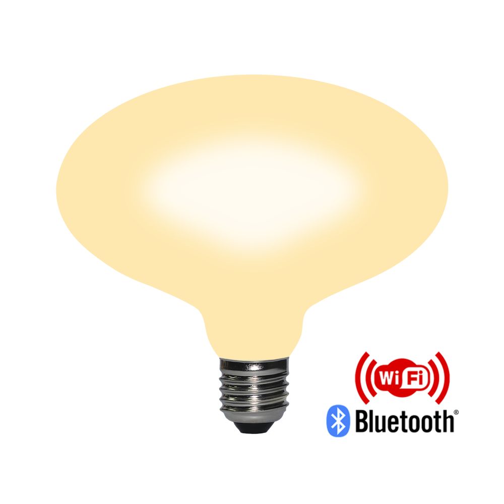 bluebooth mesh smart bulb R162 5W led matte white  1800K-5000K  Works with Alexa and Google Home