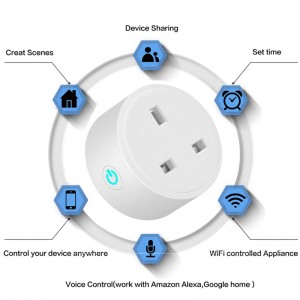 Tuya Smart Wifi bluetooth UK smart plug