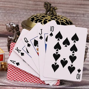 Custom German Black inti Casino Playing Cards