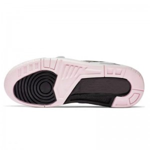 जॉर्डन लिगेसी 312 सफेद काला गुलाबी फोम खेल के जूते नए
