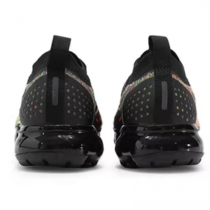 Liste des marques de chaussures de course Air VaporMax Flyknit 2 'Black Multi-Color'