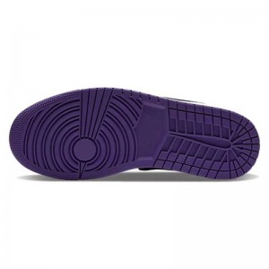 Pantofi de baschet Jordan 1 mid Varsity Purple Decoltat