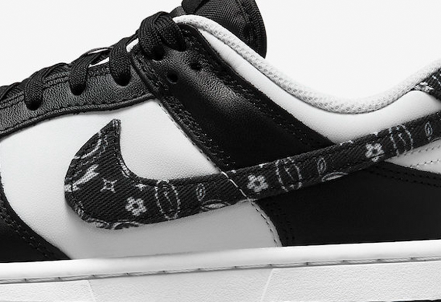 The official image of “Panda Cashew Flower” Dunk Low revealed! Netizen: Just change the hook?
