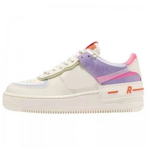 Air Force 1 Shadow Beige Pale Ivory Retro Shoes Women's