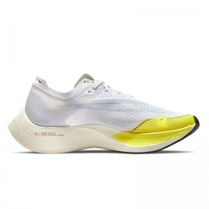 ZoomX Vaporfly NEXT% 2 White Yellow Running Shoes That Make You Faster